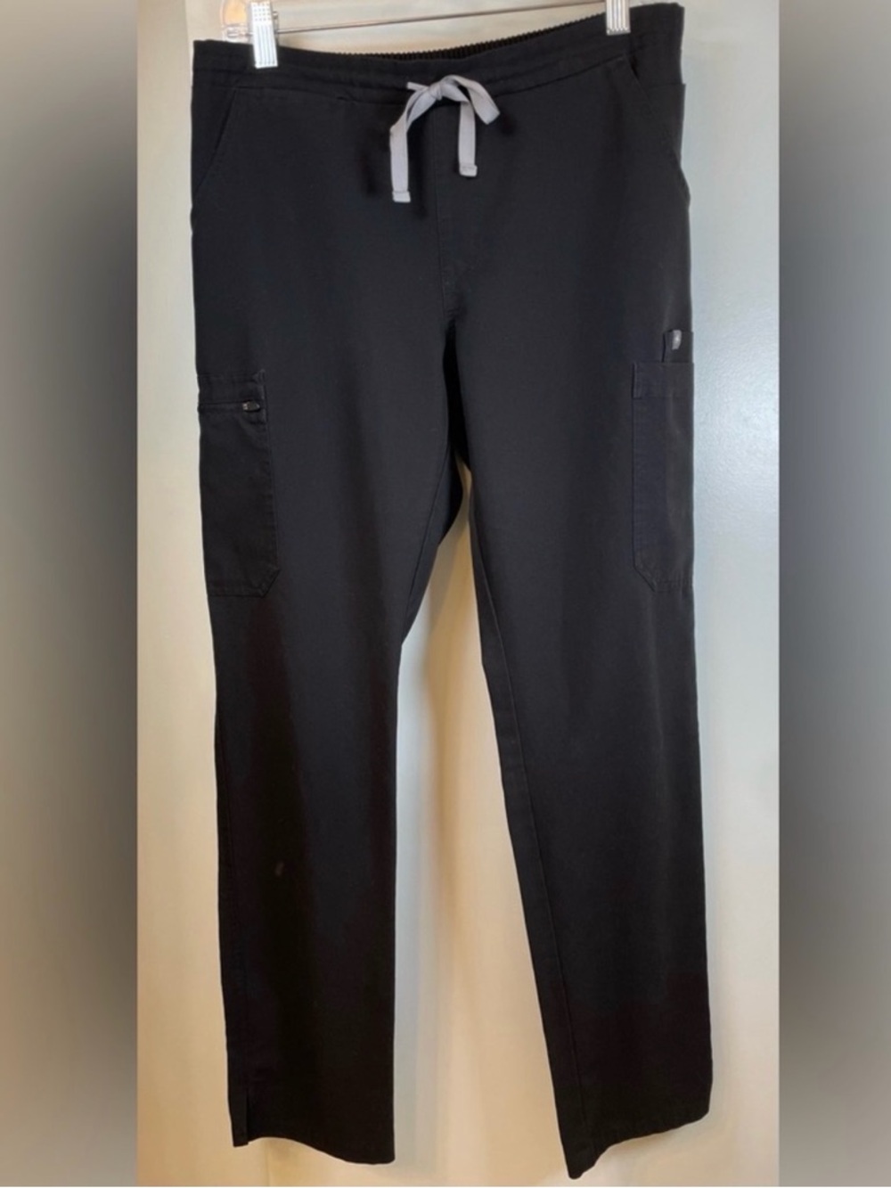 Figs Yola Skinny Scrub Pants, Black, Women’s size M